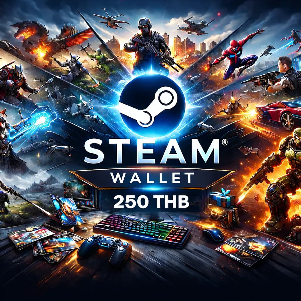 Steam wallet 250 THB