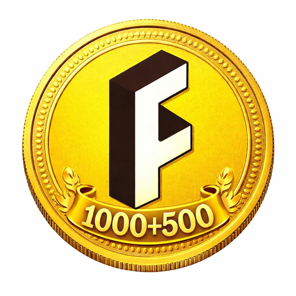 1000 เหรียญ + 500 เหรียญ 399 บาท / 9.99 USD